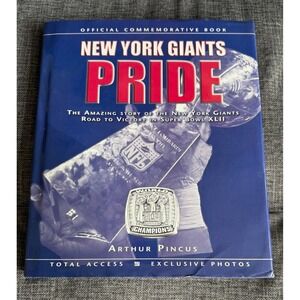 New York Giants Pride, Official Commemorative Book, Super Bowl XLII, 160 pgs